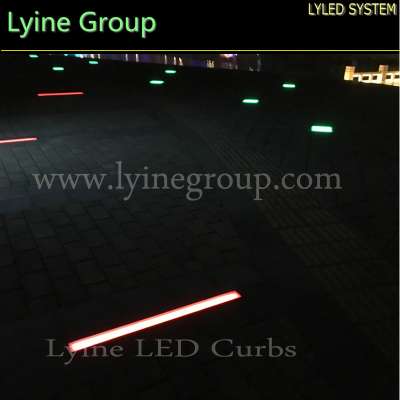 Lyine Brand Curb Safety led brick light 200*100 outdoor garden lighting 5 Years Warranty IP68